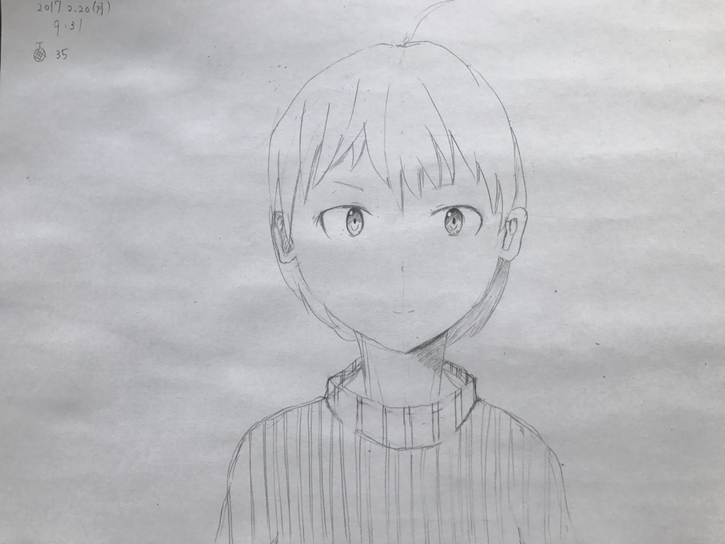 オリジナルのキャラを描いてみた めろすの冒険